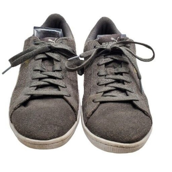 PUMA Suede Grey and White Womens-size US 10 - Picture 2 of 11